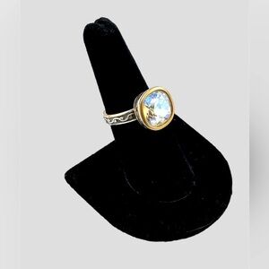 BRIGHTON VENUS RISING SWAROVSKI CRYSTAL Rare Find. Woman’s size 7